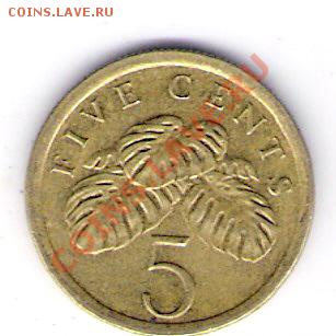 5 центов Сингапур 1989, до 04.08.2011 22-00 мск. - сканирование0505