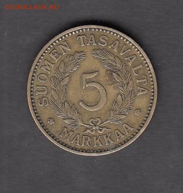 Финляндия 1931 5 марок до 19 11 - 33
