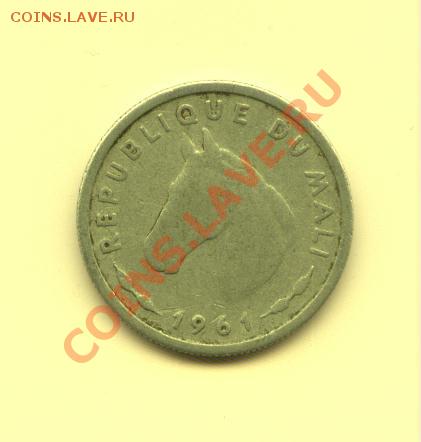 Мали 10 франков 1961г. - 204.JPG