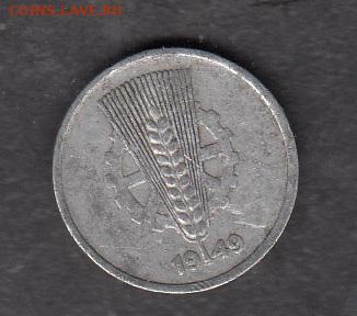 Германия 1949 5 пфеннигов до 26 11 - 170а