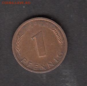 ФРГ 1987 1пфеннинг  до 11 12 - 38а