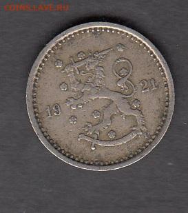Финляндия 1921 50 пенни до 11 12 - 16а