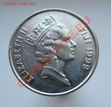 **ЭКЗОТИКА** ОСТРОВА ФИДЖИ 5 центов 1999 UNC БЛЕСК С 1 РУБЛЯ - 134