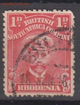 Колонии Родезия 1913 Брит компания 1м 1д до 22 12 - 784