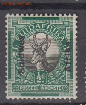 Колонии Южная Африка надпечатка 1м **до 22 12 - 862