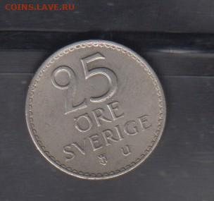 Швеция 1964 25 эре в блеске до 25 12 - 176