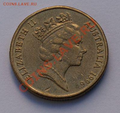 Юб.монеты Австралии (2-я мировая, Кук, Игры содружества ..) - 1aud_1996_rev.JPG