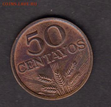 Португалия 1974 50 сентаво без оборота до 25 01 - 19