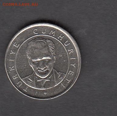 Турция 2005 25 куруш без обращения до 13 02 - 295а