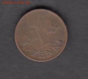 Финляндия 1969 1 пенни с рубля 01 04 - 158