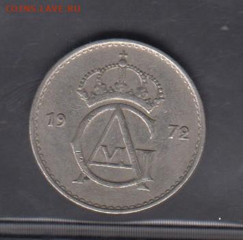 Швеция 1972 50 эре до 01 04 - 168а