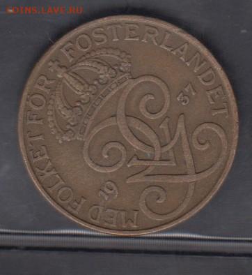 Швеция 1937 5 эре до 01 04 - 169а