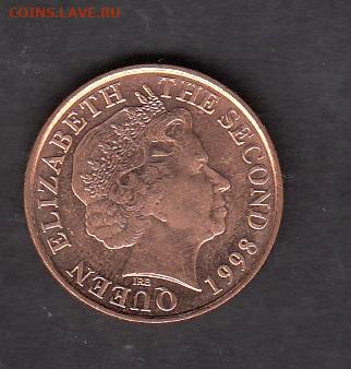 Джерси 1998 1 пенни в блеске до 01 04 - 3а