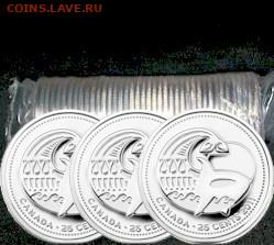 Канада. 2011. 25 центов. Нац.Парк-Орка. UNC до 17.05 в 22.00 - 448152851