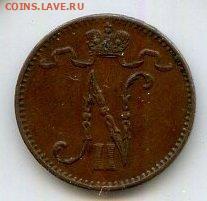 РИ. Финляндия. 1907. 1 пенни. UNC до 17.05. в 22.00 - 645373357