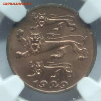 Эстония. 1929. 1 цент. MS64 RB NGC до 07.06 в 22.00 по МСК - IMG_20191104_130713