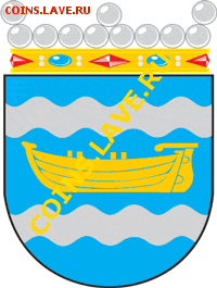 Монеты с Корабликами - герб uusimaa