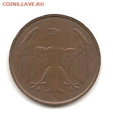 Германия.Веймар.4 пфенинга. 1932 А.   20.06 - 111 028