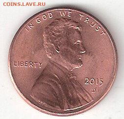 Великобритания: 2 Фунтa(Two Pounds) - 2008 - США-1 Цент 2015 D р Бон
