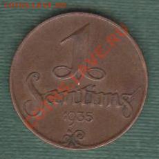 Латвия, 1 Сантим 1935 (15.09) - Изображение 058