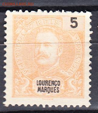 Колонии Порт.Мозамбик 1898  1м надпечатка 5 до 10 09 - 191