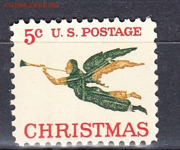 США 1965 1м** рождество до 12 09 - 36