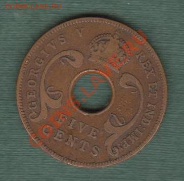Британская Восточная Африка, 5 Центов 1934 (20.09) - afr32