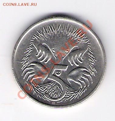 АВСТРАЛИЯ 5 центов 1992, до 23.09.11 22-00мск. - сканирование0115