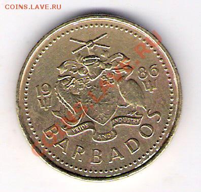 БАРБАДОС 5 центов 1986, до 23.09.11 22-00мск. - сканирование0177