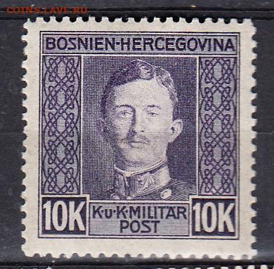 Босния Герцеговина 1917 1м * 10к до 19 10 - 66