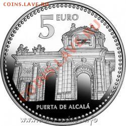 Столицы стран мира на монетах. - esp_cap-esp-07_madrid_rev-250x250