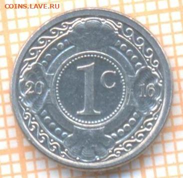 Нидерландские Антиллы 1 цент 2016 г., до 21.10.2020 г. 22.0 - Нидерландские Антиллы 1 цент 2016 2037