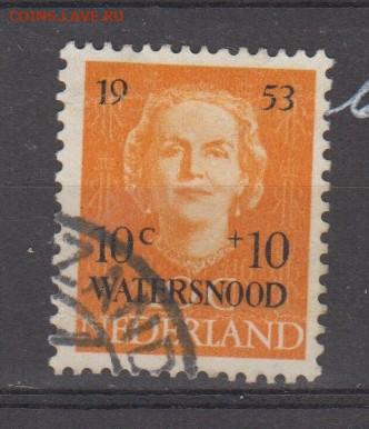 Голландия 1953 королева 1м надпечатка до 27 10 - 124
