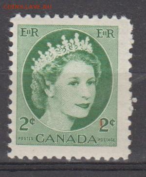 Канада 1954 1м ** королева до 27 10 - 142