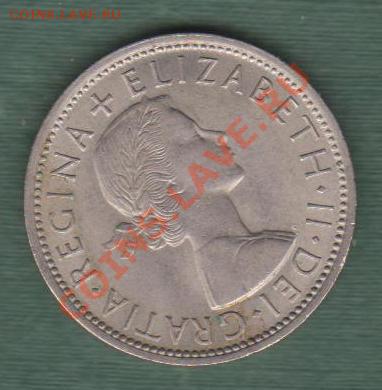 Великобритания, 2 Шиллинга 1966 СОХРАН !!! (25.09) - a11