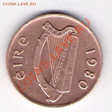 ИРЛАНДИЯ 1 пенни 1980, до 30.09.11 22-00мск. - сканирование0112