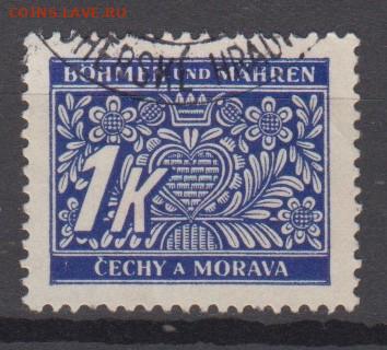 Богемия и Моравия 1939 1м 1кр до 19 11 - 621