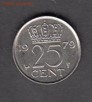 Голландия 1979 25 центов до 23 12 - 286