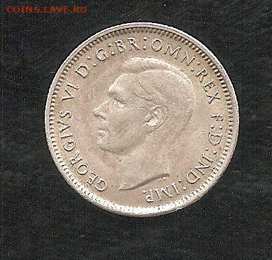 Австралия.1 шиллинг.1943    25.12  Фикс - 222 008