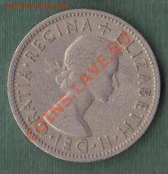 Великобритания, 2 Шиллинга 1956 (04.10) - sh9