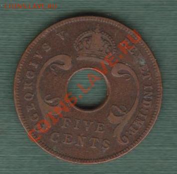 Британская Восточная Африка, 5 Центов 1933 (04.10) - e14