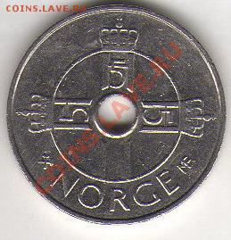 Норвегия 1 крона 2003 до 05.10.11 21-00 - Норвегия р