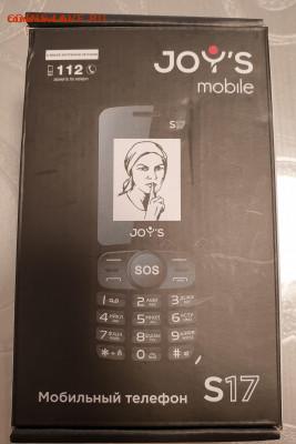Мобильный телефон Joy's S17 Dual SIM Black Новый! - 20201113_115414 (1)