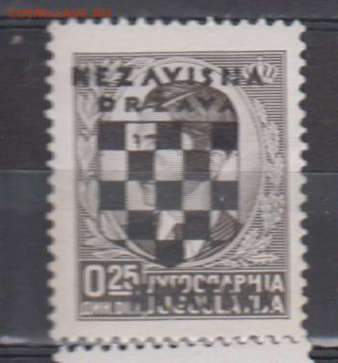 Хорватия 1941 1м** 0,25 надпечатка до 02 02 - 79