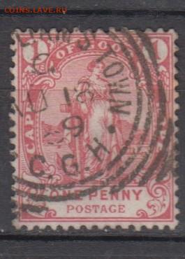 Колонии Мыс доброй Надежды 1893 1м( розовая)  до 13 02 - 450