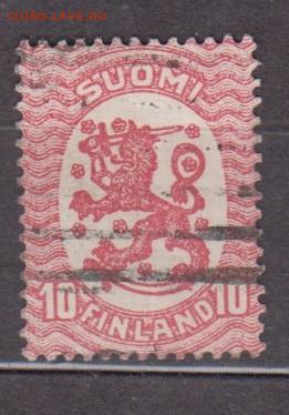 Финляндия 1917 1м 10п (розовая)до 24 02 - 38