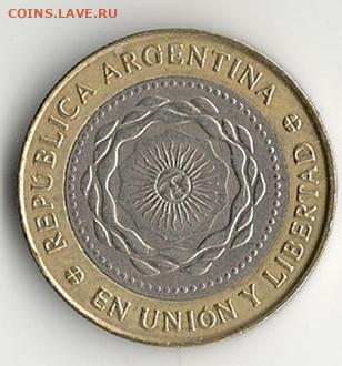 Аргентина 2 песо, 2011 до 28.02 - arg_2-11-2