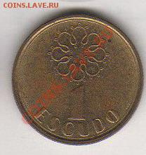 Португалия 1 эскудо 1987 до 15.10.2011 21-00 - Португалия а