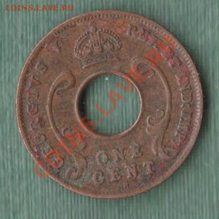 Британская Восточная Африка 1 Цент 1924 (16.10) - 22