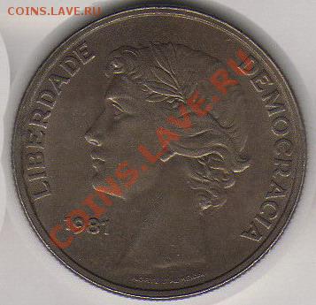 Португалия 25 эскудо 1981 до 15.10.2011 21-00 - Португалия р